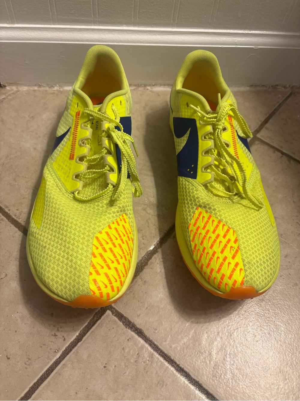 Nike Rival Waffle 6 Road and Cross-Country Racing Shoes (DX7998-701) Size 11.5